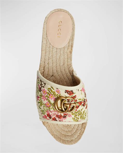 gucci pilar espadrille|gucci espadrille flat sale.